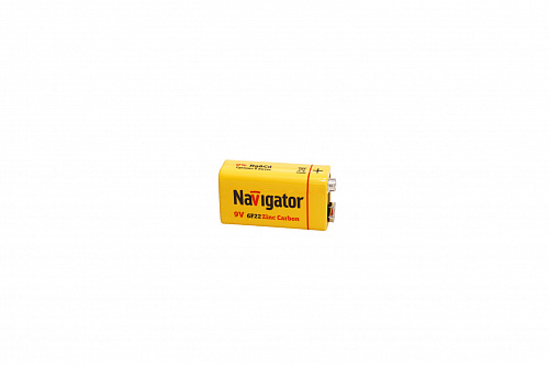 Батарейка Navigator NBT-NS-6F22 (ZincCarbon, 6R61/6F22, 9V)
