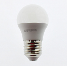 Лампа "шар" светодиодная OSRAM LED Star 7Вт, 600лм, 6500К, E27 (замена 60Вт)