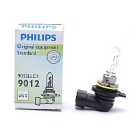 Галогенная лампа головного света HIR2 Philips LongLife EcoVision 3100K 12V 55W PX22D 9012LLC1