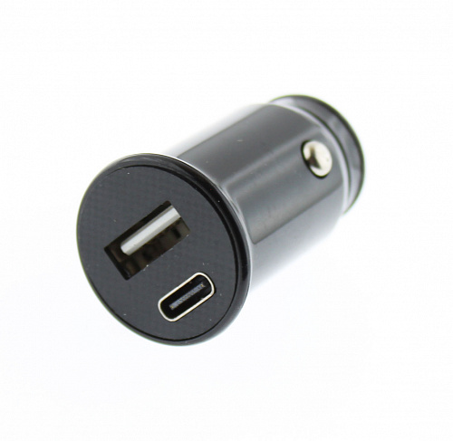 Автомобильное зарядное устройство REXANT USB+Type-C (АЗУ) (5 V, 2400 mA)
