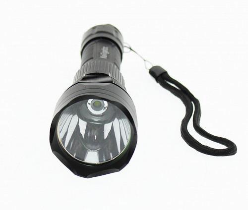 Светодиодный фонарь Navigator NPT-P02-18650 (CREE LEDx10Вт. Li-ion 2.4 A/h), алюминиевый 