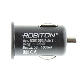 Автомобильное зарядное устройство Robiton USB1000/Auto S, 12/24В, 5В (1А)