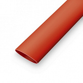 Трубка термоусадочная 6/2мм (3:1) красная, клеевая (1 метр)