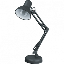 Настольная лампа Navigator NDF-D023-60W-BL-E27 на основании, черный