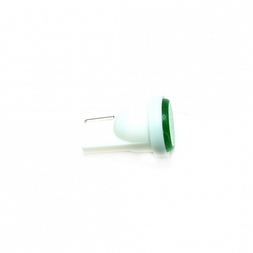 Светодиодная лампа T10 (W5W) 12V 1 COB LED Green