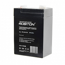 Аккумулятор свинцово-кислотный Robiton VRLA6-4.5-S (6V, 3.5Ah)