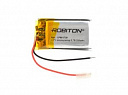 Аккумулятор Robiton LP601730 (Li-pol, 3.7V,  250mAh, 6х17x30mm) 