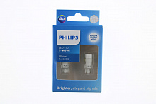 Светодиодная лампа W5W Philips Ultinon Pro6000 SI LED White 6000K 12V T10 11961 CU60 X2 