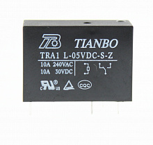 TRA1 L-5VDC-S-Z   5VDC, 10A, 1C