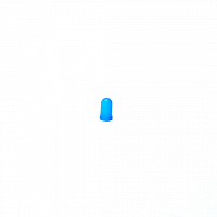 Колпачок на лампу T3, T4 (резиновый, синий)