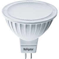 Лампа диммируемая Navigator NLL-MR16-7-230-3K-GU5.3-DIMM (аналог 50Вт,525лм, теплый белый)