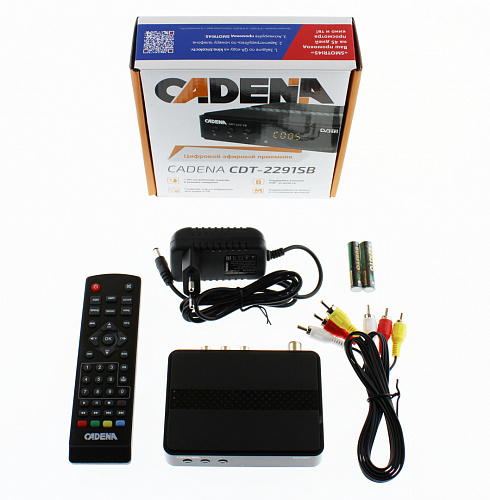 Цифровой эфирный ресивер Cadena  CDT-2291SB
