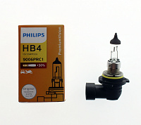 Галогенная лампа головного света HB4 Philips PremiumVision+30% 3200K 12V 51W P22d 9006PRC1
